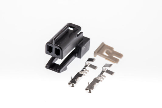 Connector  weiblich  2 polig mit Crimpverbinder CSF10258