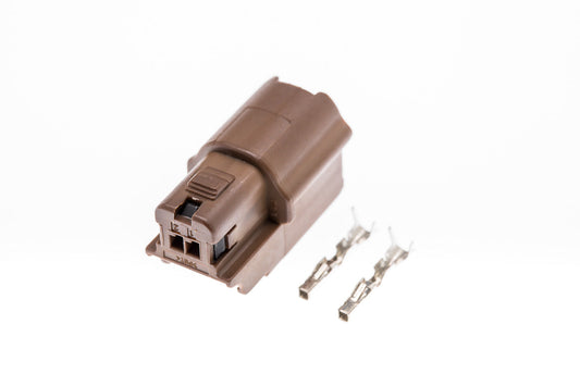 Connector  weiblich  2 polig mit Crimpverbinder CSF10259