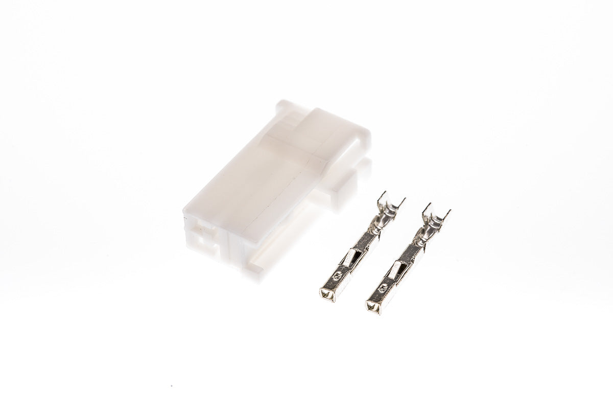 Connector  weiblich  2 polig mit Crimpverbinder CSF10264