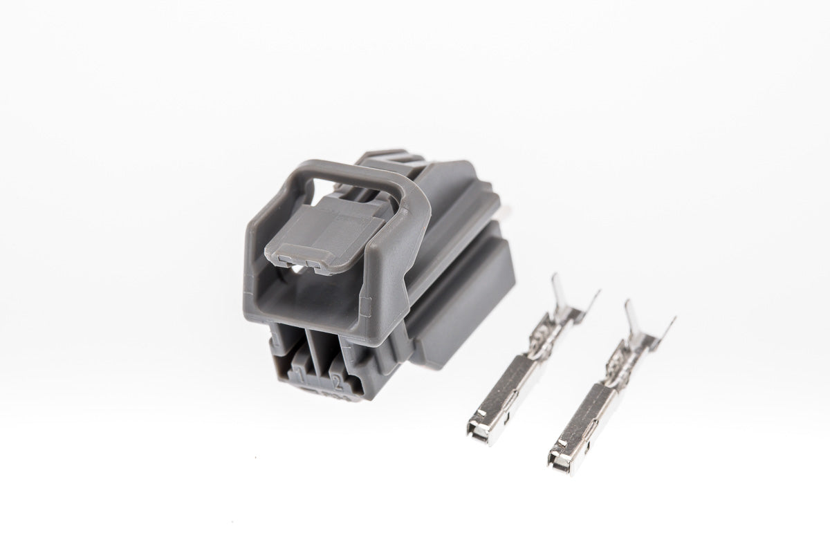 Connector  weiblich  2 polig mit Crimpverbinder CSF10268