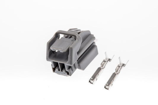Connector  weiblich  2 polig mit Crimpverbinder CSF10268