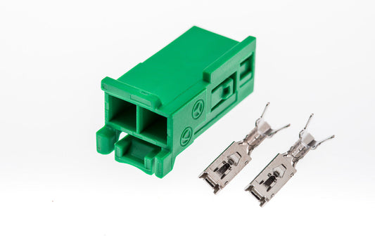 Connector  weiblich  2 polig mit Crimpverbinder CSF10281