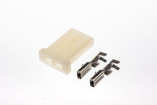 Connector  weiblich  2 polig mit Crimpverbinder CSF10293