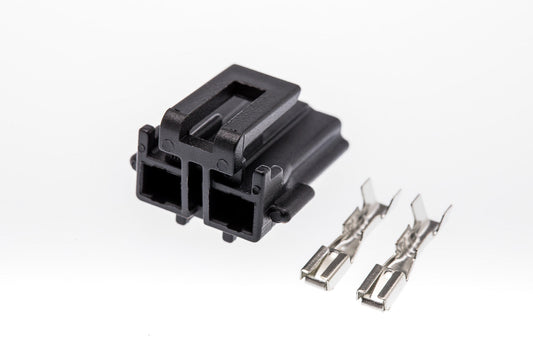 Connector  weiblich  2 polig mit Crimpverbinder CSF10303