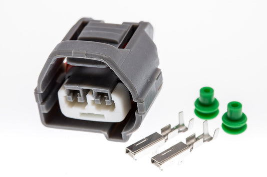 Connector  weiblich  2 polig mit Crimpverbinder CSF10326