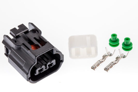 Connector  weiblich  2 polig mit Crimpverbinder CSF10344