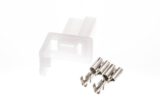 Connector  weiblich  2 polig mit Crimpverbinder CSF10363