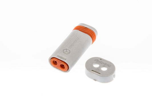 Connector  weiblich  2 polig mit Crimpverbinder CSF10373