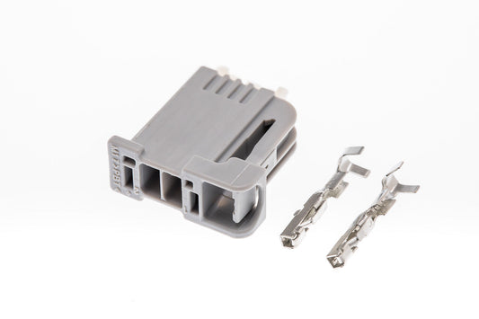 Connector  weiblich  2 polig mit Crimpverbinder CSF10382