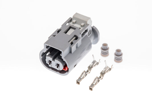 Connector  weiblich  2 polig mit Crimpverbinder CSF10389