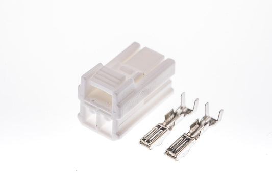 Connector  weiblich  2 polig mit Crimpverbinder CSF10401