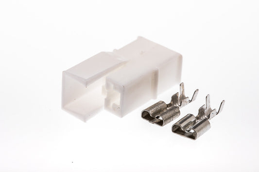 Connector  weiblich  2 polig mit Crimpverbinder CSF10417