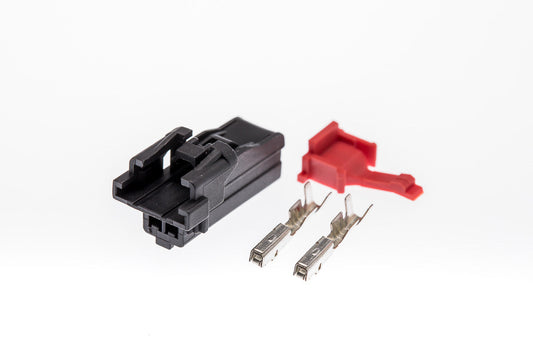 Connector  weiblich  2 polig mit Crimpverbinder CSF10427
