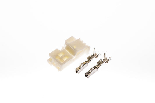 Connector  weiblich  2 polig mit Crimpverbinder CSF10430