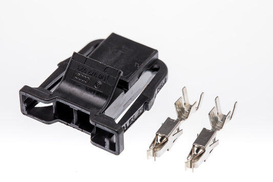 Connector  weiblich  2 polig mit Crimpverbinder CSF10446