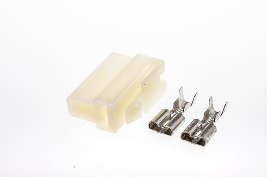 Connector  weiblich  2 polig mit Crimpverbinder CSF10457
