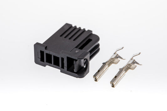 Connector  weiblich  2 polig mit Crimpverbinder CSF10481