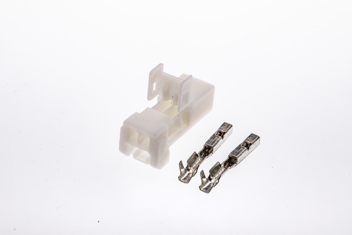 Connector  weiblich  2 polig mit Crimpverbinder CSF10494