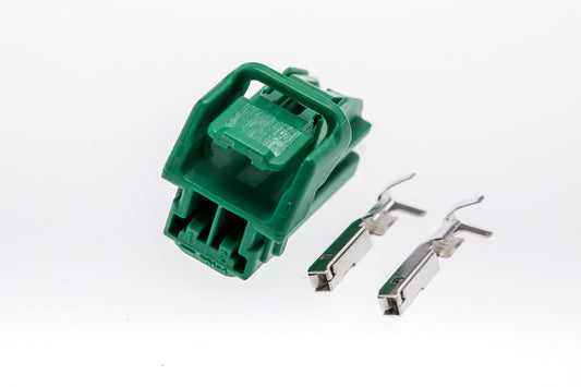 Connector  weiblich  2 polig mit Crimpverbinder CSF10509