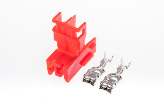 Connector  weiblich  2 polig mit Crimpverbinder CSF10511