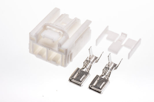 Connector  weiblich  2 polig mit Crimpverbinder CSF10512