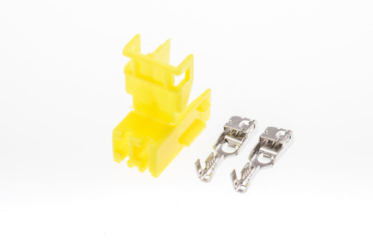 Connector  weiblich  2 polig mit Crimpverbinder CSF10515