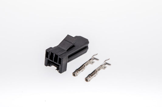 Connector  weiblich  2 polig mit Crimpverbinder CSF10517