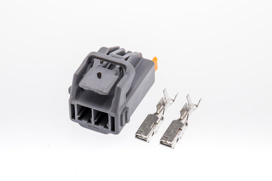 Connector  weiblich  2 polig mit Crimpverbinder CSF10520