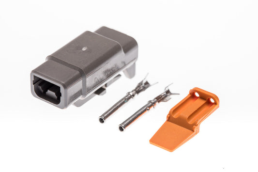 Connector  weiblich  2 polig mit Crimpverbinder CSF10538