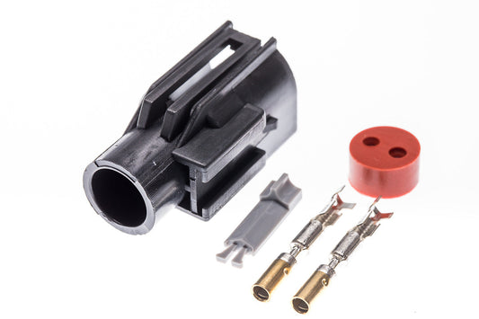 Connector  weiblich  2 polig mit Crimpverbinder CSF10541