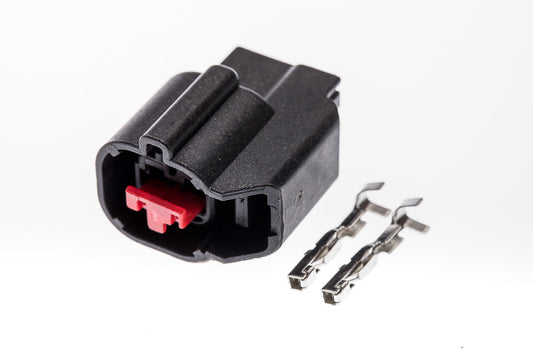 Connector  weiblich  2 polig mit Crimpverbinder CSF10544