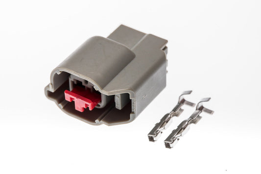 Connector  weiblich  2 polig mit Crimpverbinder CSF10545