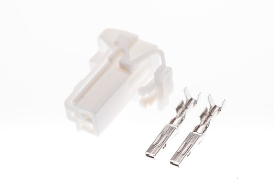 Connector  weiblich  2 polig mit Crimpverbinder CSF10546