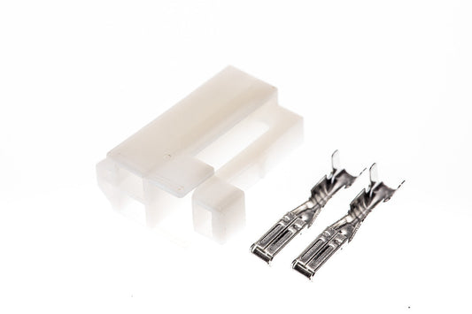 Connector  weiblich  2 polig mit Crimpverbinder CSF10552