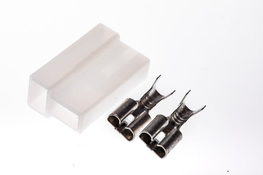 Connector  weiblich  2 polig mit Crimpverbinder CSF10558