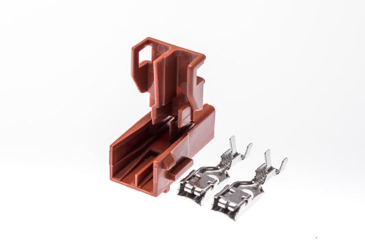 Connector  weiblich  2 polig mit Crimpverbinder CSF10570