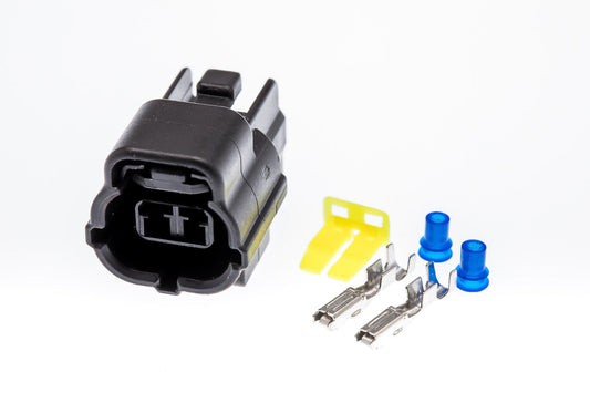 Connector  weiblich  2 polig mit Einzeladerabdichtungen & Crimpverbinder CSF10578