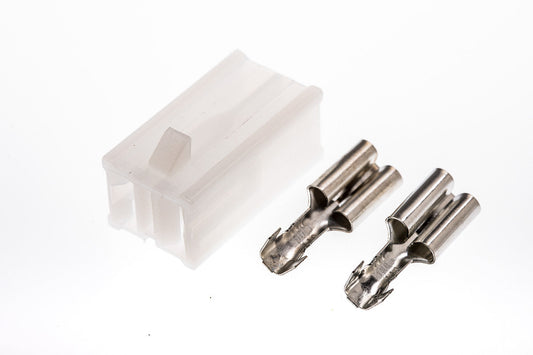 Connector  weiblich  2 polig mit Crimpverbinder CSF10585