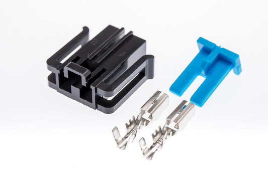Connector  weiblich  2 polig mit Crimpverbinder CSF10586