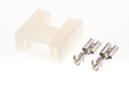 Connector  weiblich  2 polig mit Crimpverbinder CSF10599