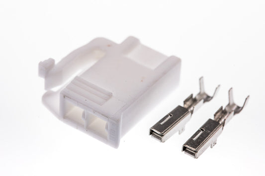 Connector  weiblich  2 polig mit Crimpverbinder CSF10601