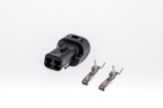 Connector  weiblich  2 polig mit Crimpverbinder CSF10634