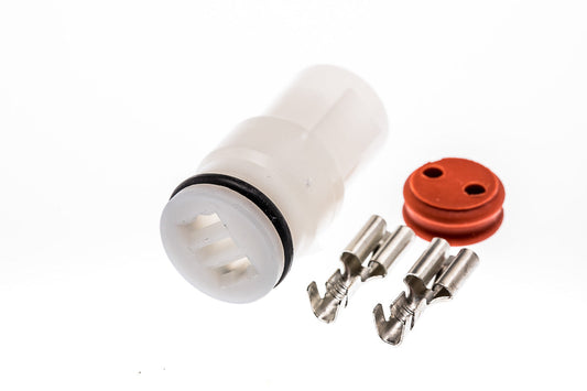 Connector  weiblich  2 polig mit Crimpverbinder CSF10638