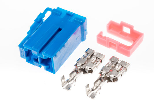 Connector  weiblich  2 polig mit Crimpverbinder CSF10667