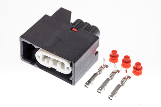 Connector  weiblich  3 polig mit Einzeladerabdichtungen & Crimpverbinder CSF11187