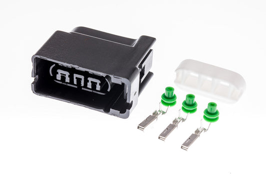 Connector  weiblich  3 polig mit Einzeladerabdichtungen & Crimpverbinder CSF11195