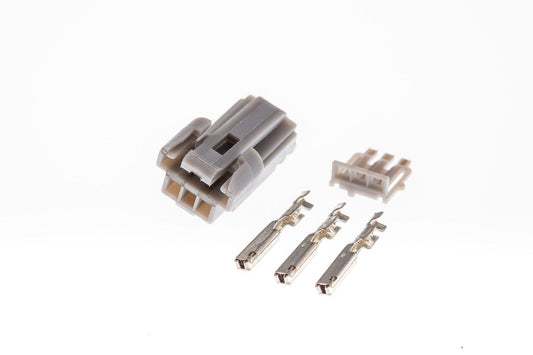 Connector  weiblich  3 polig mit Crimpverbinder CSF11205