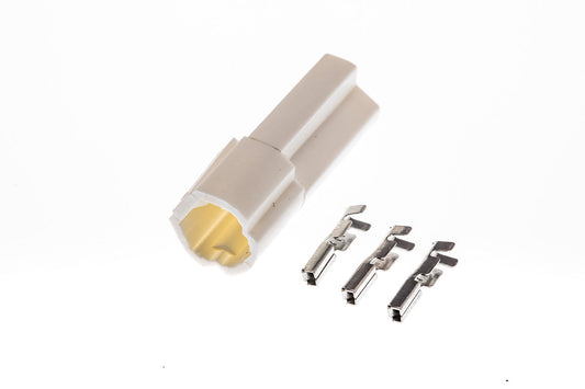 Connector  weiblich  3 polig mit Crimpverbinder CSF11216
