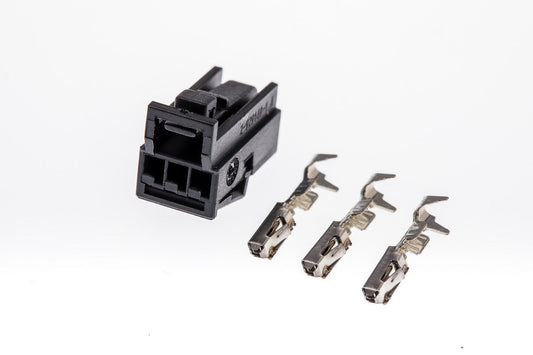 Connector  weiblich  3 polig mit Crimpverbinder CSF11217