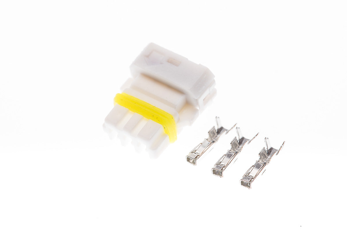 Connector  weiblich  3 polig mit Crimpverbinder CSF11228